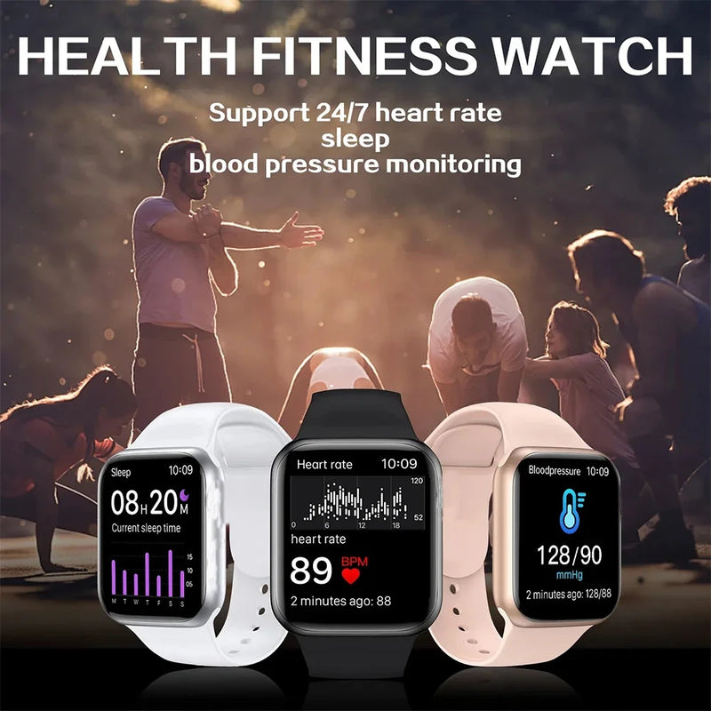 I10 Pro Max relógio inteligente para homens e mulheres, atender chamada, esporte fitness rastreador, smartwatch com mostrador personalizado, presente para a Apple Phone, Android, iOS